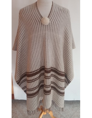 Wool poncho