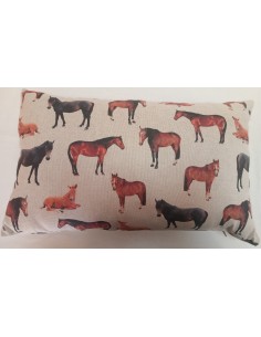 Almofada com Motivos Equestres