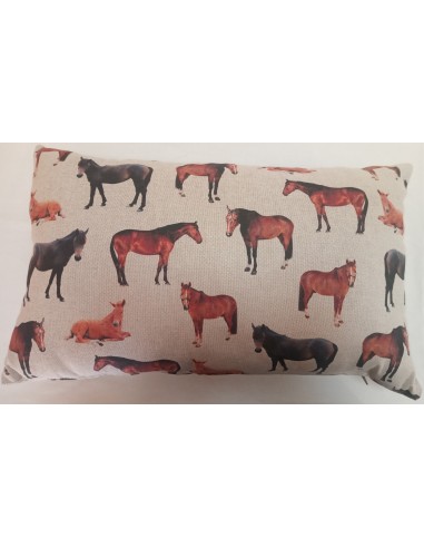 Almofada com Motivos Equestres