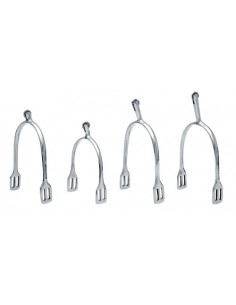 Esporas de Inox com Correias