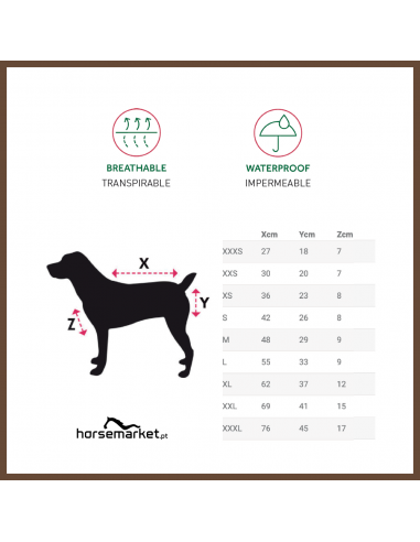 Cobrejão Impermeável para Cão, Amigo